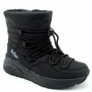 Lee Cooper LCJ-24-47-3156 Śniegowce damskie zimowe botki ocieplane czarne Rozmiar: 39