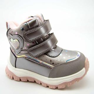 MissMe 24DZ23-8041 Śniegowce dziecięce buty zimowe ocieplane owczą wełną Rozmiar: 28