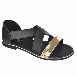 Sandały dziecięce MissMe 22DZ35 black/gold Rozmiar: 30