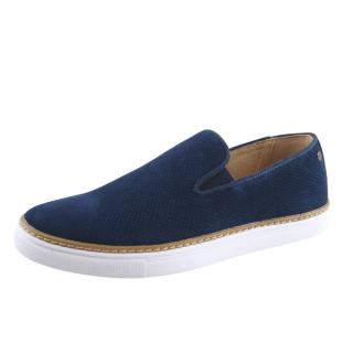 Trampki tenisówki męskie GOE 4007 skóra slip on Rozmiar: 43