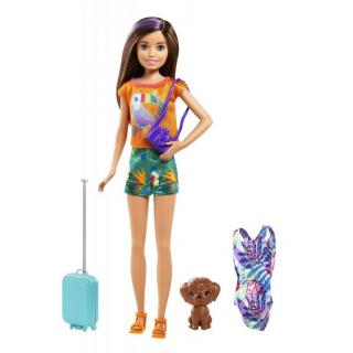Barbie Chelsea The Lost Birthday siostra na wakacjach GRT86 Mattel - Skipper