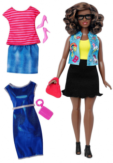 Barbie Fashionistas lalka + ubranka DTD96 Mattel - DTF02