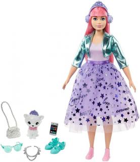 Barbie lalka przygody księżniczek GML75 Mattel - GML77