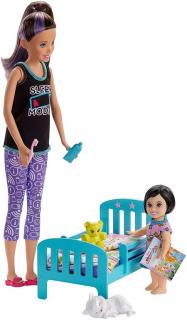 Barbie Skipper Babysitters Zestaw opiekunka FHY97 Mattel - GHV88