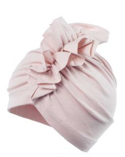 Czapka niemowlęca/dziecięca THEDA Turban Jamiks - brudny róż*38