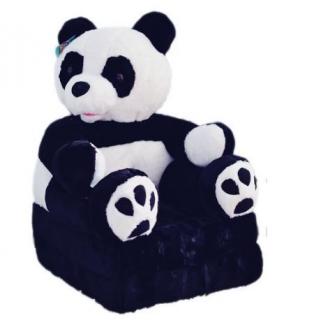 Fotel pluszowy rozkładany dla dzieci 2+ Bajka - Panda