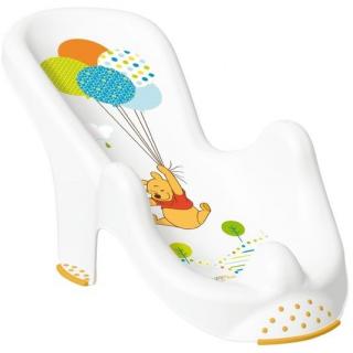 Fotelik do kąpieli Kubuś Puchatek dla niemowląt Keeeper - biały