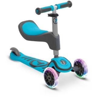 Hulajnoga Scooter T1 LED + torba 1,5-5 lat Smart Trike - niebieski