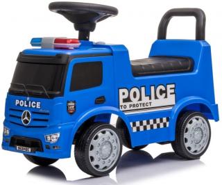 jeździk Mercedes Antos światło dźwięk pojazd dla dzieci 12m+ Sun Baby - policja