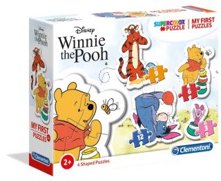 Moje pierwsze puzzle 4w1 Winnie the Pooh Kubuś Puchatek 2+ CLE20820 Clementoni