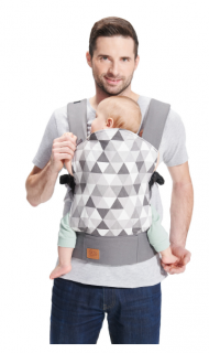 Nosidełko Nino dla niemowląt 3m+ Kinderkraft - Gray