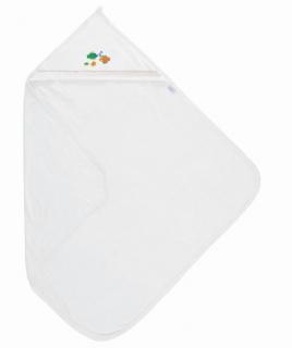 Okrycie kąpielowe Maxi 100x100 cm BabyMatex - biały