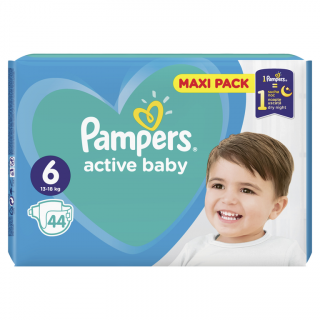 Pampers Active Baby 6 44 szt.