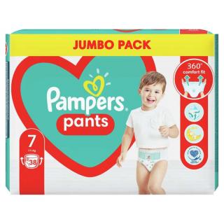 Pampers Pants Pieluchomajtki 7 Jumbo Pack 38 szt.