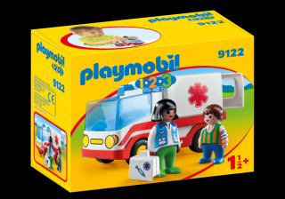 Playmobil 1.2.3. 9122 Karetka