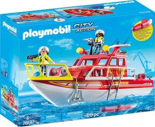 Playmobil City Action 70147 łódź ratownicza straży pożarnej