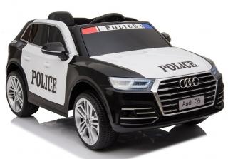 Pojazd na akumulator Audi Q5 Policja - czarny
