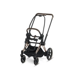 Rama ze stelażem siedziska spacerowego E-Priam Cybex - Rosegold