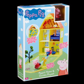 Świnka Peppa Otwierany domek i ogródek PEP06156 TM Toys
