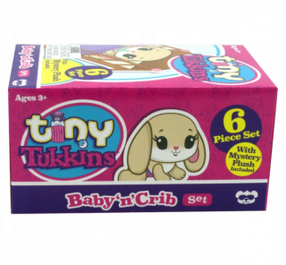 Tiny Tukkins Mini zestaw Pluszowe zwierzątko niespodzianka  TT03003 TM Toys