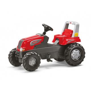 Traktor Junior na pedały 800254 Rolly Toys - czerwony