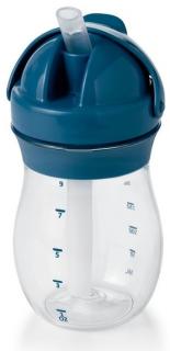 Transitions kubek ze słomką 250 ml 6m+ Oxo - navy