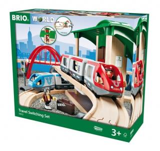World Zestaw kolejowy z dworcem 33512 BRIO