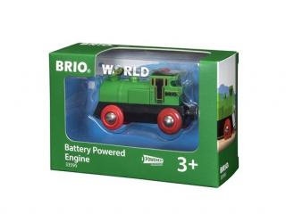 World zielona lokomotywa na baterie 33595 Brio