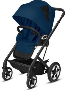 Wózek spacerowy Talos S Lux czarna rama Cybex - BLK Navy Blue