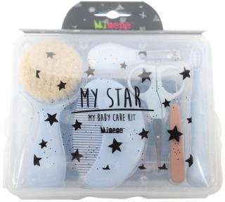 Zestaw pielęgnacyjny dla niemowląt My Star 6w1 Minene - niebieski