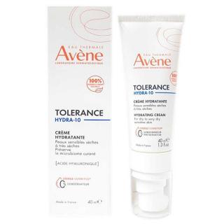 Avene Tolerance Hydra-10 Krem nawilżający do skóry suchej i bardzo suchej, 40 ml