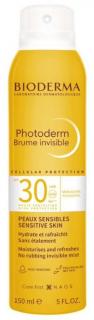 Bioderma Photoderm SPF 30 Niewidoczna mgiełka do ciała, 150 ml
