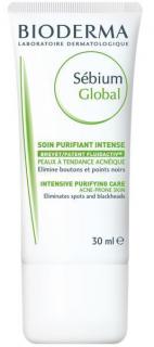 Bioderma Sebium Global krem do skóry trądzikowej, 30 ml