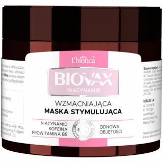 Biovax Niacynamid wzmacniająca maska stymulująca, 250 ml