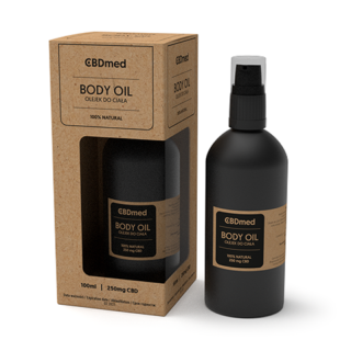 CBDmed Olejek do ciała 250 mg CBD, 100 ml