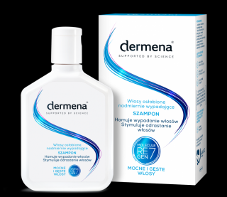 Dermena szampon hamujący wypadanie włosów, 200 ml