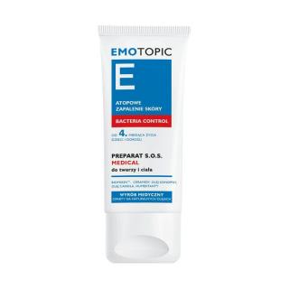 Emotopic Medical Bacteria Control Preparat S.O.S. do twarzy i ciała, 30 ml