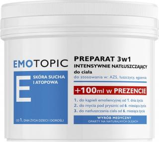 Emotopic Preparat 3 w 1 Intensywnie natłuszczający do ciała, 500 ml