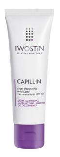 Iwostin Capillin Krem intensywnie redukujący zaczerwienienia SPF 20, 40 ml