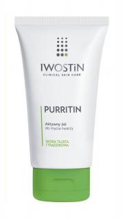 Iwostin Purritin Aktywny żel do mycia twarzy, 150 ml