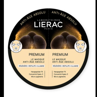 LIERAC Duo Maska Premium, 2 x 6 ml