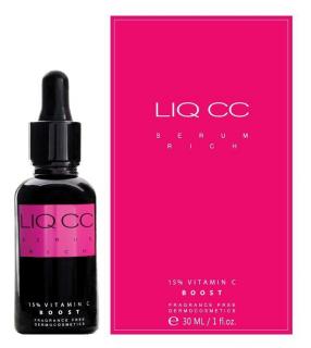 LIQ CC Serum Rich 15% Vitamin C Boost Bogate serum rozświetlające z witaminą C, 30 ml