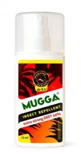 MUGGA Spray Extra Strong DEET 50%, 75 ml