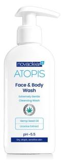 Novaclear Atopis Płyn do mycia twarzy i ciała, 500 ml