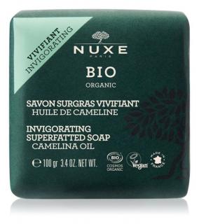 Nuxe BIO Orzeźwiające mydło odżywcze - olejek z lnianki, 100 g
