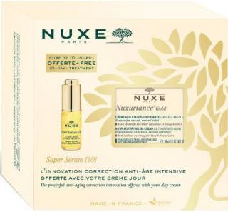 Nuxe Zestaw Nuxuriance Gold Krem-olejek odżywczo-wzmacniający, 50 ml + Super Serum, 5 ml