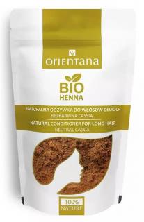 Orientana Naturalna Odżywka do włosów długich Bezbarwna Cassia, 100 g