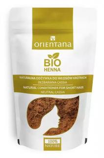 Orientana Naturalna Odżywka do włosów krótkich Bezbarwna Cassia, 50 g