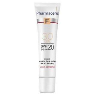 Pharmaceris F Capilar Correction fluid kryjący dla skóry naczynkowej, SPF 20, 30 ml