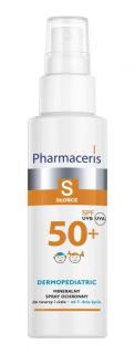 Pharmaceris S Mineralny spray ochronny dla dzieci SPF 50+, 100 ml